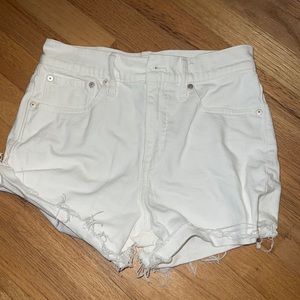 White Madewell Shorts